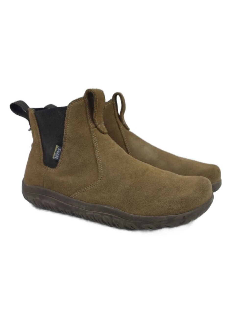 Lems Cedar Suede Waterproof Chelsea Unisex Boots Size Women's 10.5 Men's 9.